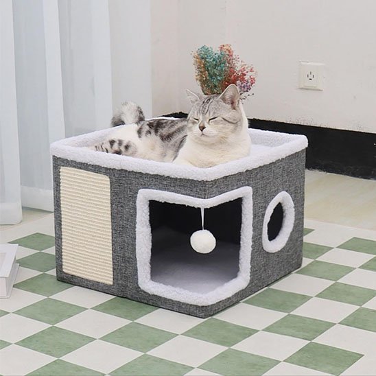 Maison pour chat | CozyCat - chat douillet