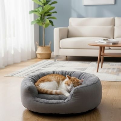 Panier pour chat | Cozy Design - chat douillet