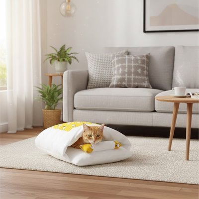 Lit pour Chat | Douillet Design - chat douillet