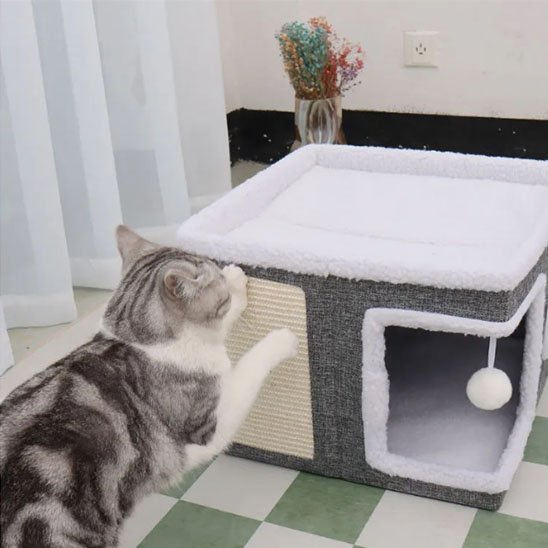 Maison pour chat | CozyCat - chat douillet