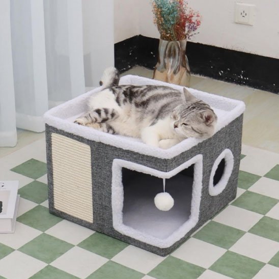 Maison pour chat | CozyCat - chat douillet