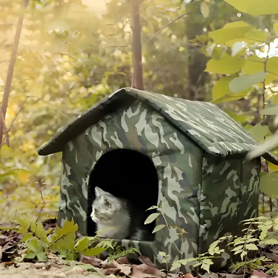 Niche exterieur pour chat