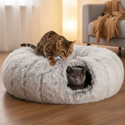 Niche pour chat | Design Confort - chat douillet