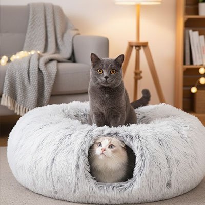 Niche pour chat | Design Confort - chat douillet