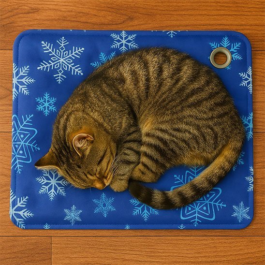 Tapis rafraichissant Chat | FraisFélin - chat douillet
