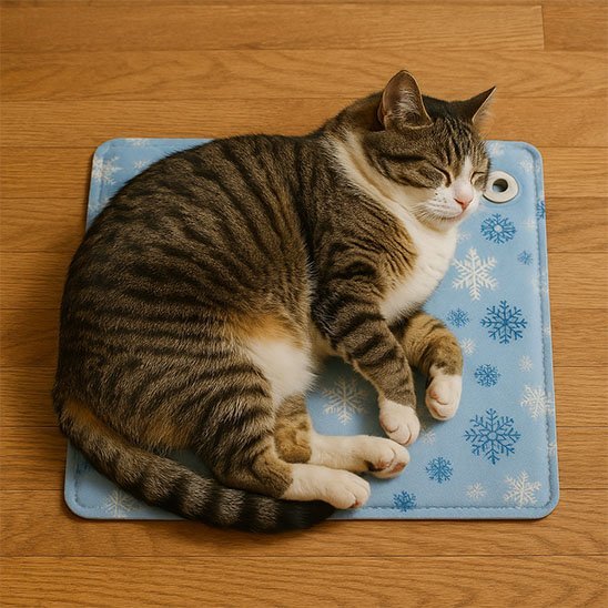 Tapis rafraichissant Chat | FraisFélin - chat douillet