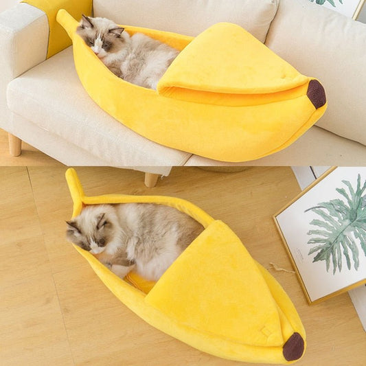 BANANACHAT™ | Niche Banane pour chat | - chat douillet